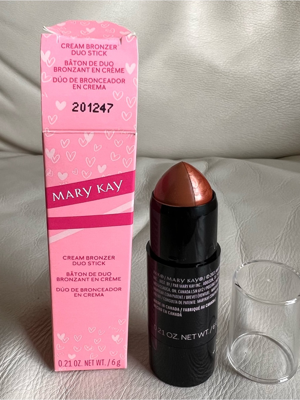 Mary Kay Cream Bronzer Duo Stick Bronze and Shimmer Limited Edition